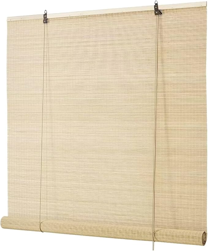 Bamboo Blinds for Interior Windows Easy to Install Bamboo Shades for Indoor by BAYUE