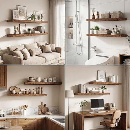 Dreamland 40 Inches Floating Shelves - Image 7