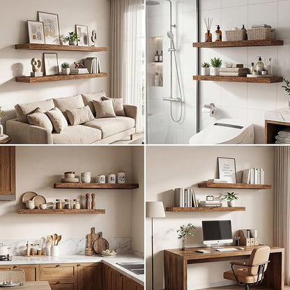 Dreamland 32 Inches Floating Shelves - Image 7