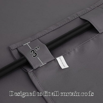 RYB HOME Blackout Curtains for Bedroom, Window Shades Thermal Insulating - Image 6