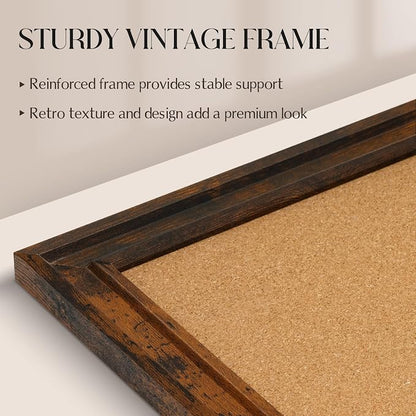 Large Bulletin Board, Cork Board - Image 3