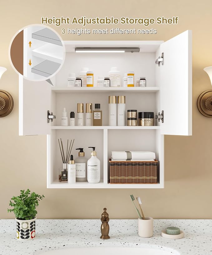 HAIOOU Bathroom Wall Cabinet - Image 5
