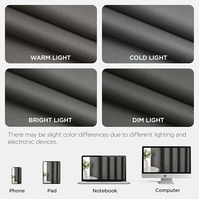 Joydeco Blackout Door Curtain for Doorway Privacy 78 Inches Long, Grommet - Image 8