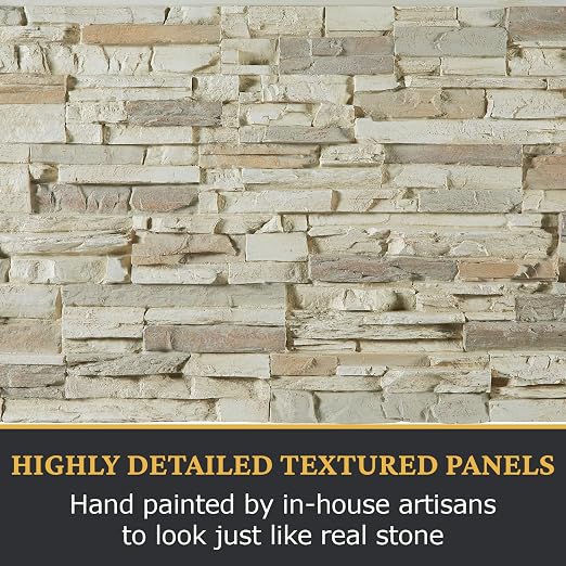 AZ Faux High-Density Polyurethane Faux Stone Wall Covering Panels - Image 5