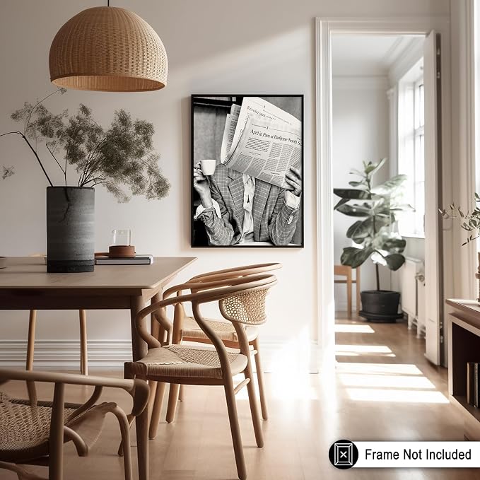 Poster Master Woman Reading Newspaper - Image 5
