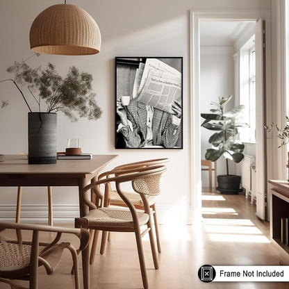 Poster Master Woman Reading Newspaper - Image 5