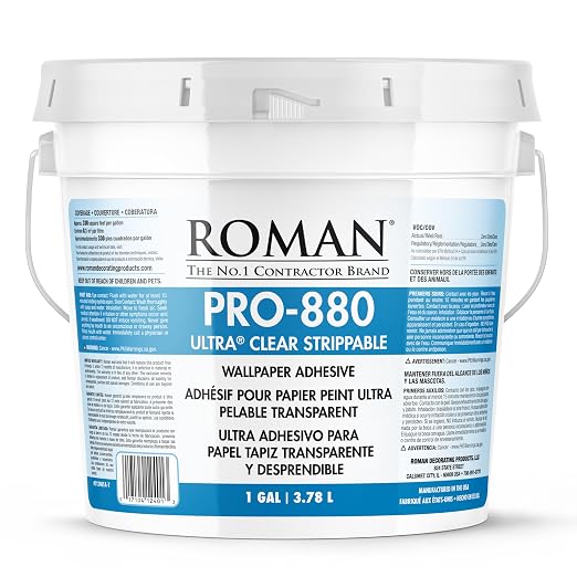 Roman PRO-880 Wallpaper Adhesive & Paste by ROMANProducts