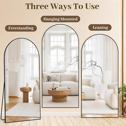 Suidia 72"x44" Arched Full Length Mirror - Image 6
