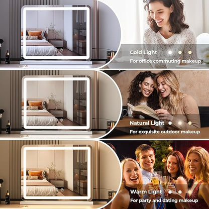 ZL ZELing Vanity Mirror with Lights, 23 Inch Large Makeup Mirror with LED Lights - Image 6