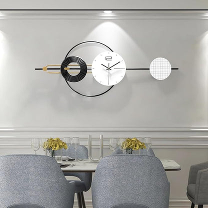 Large Wall Clock for Living Room, Modern Decorative Silent Battery Operated - Image 8