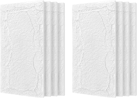3D Faux Stone Wall Panels, Lightweight & Waterproof Accent Marble Stone Skin by Gahowlen