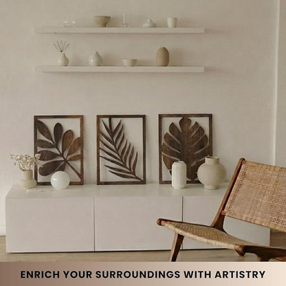 qmmp Modern Wooden Wall Sculptures - Image 4