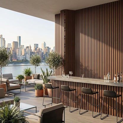 From Plain to Beautiful in Hours WPC Exterior Wall Slat Panels Waterproof - Image 17