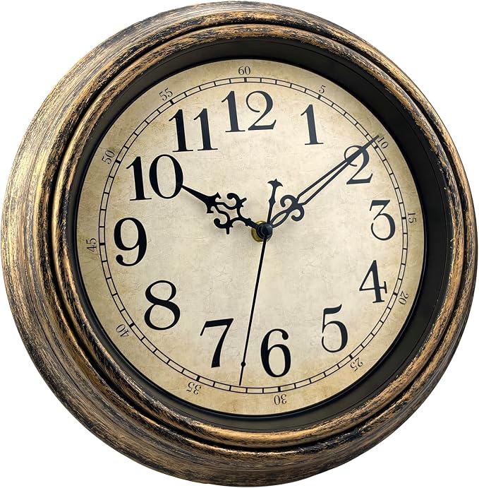 Plumeet Extra Large Retro Wall Clock - Image 4