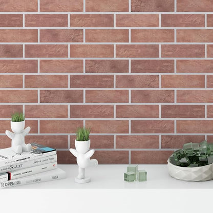 8-Pack 3D Faux Brick Acoustic Wall Panels, 11.8" x 11.8" PET Soundproof & Noise - Image 6