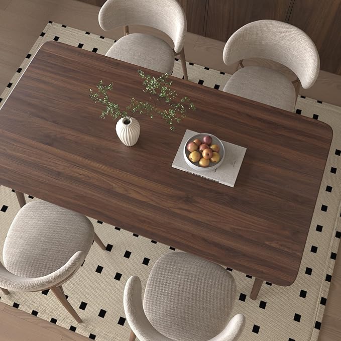 BOMENG Walnut Wood Contact Paper Roll Thick Brown Textured Wood Grain Peel and - Image 4