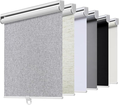 Customize Cordless Roller Shades Blackout Blinds by AOSKY