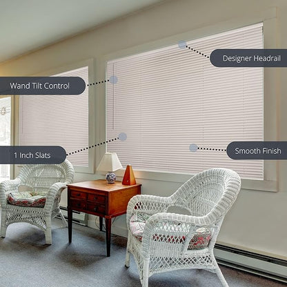 LOTUS & WINDOWARE Cordless Mini Blind, Window Blinds - Image 3