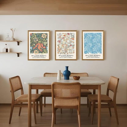 SYWENNOI William Morris Floral Prints Framed Wall Art, Sweet Briar, Bedroom - Image 5