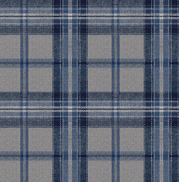 NextWall Harry & Grace Herringbone Plaid Premium Matte Non-Woven Peel and Stick by NextWall