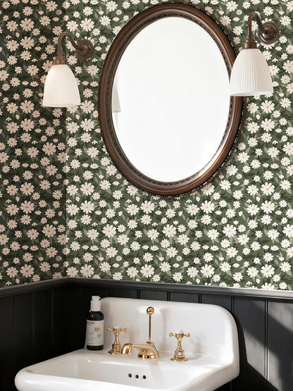 Floral Wallpaper Peel and Stick, 17.3‘’×78.7‘’ - Image 5