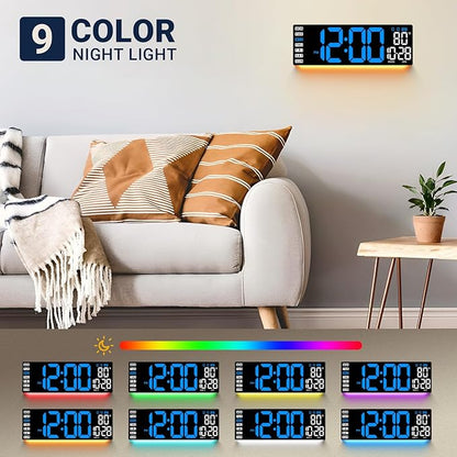 16.5" Large Digital Wall Clock - Image 2