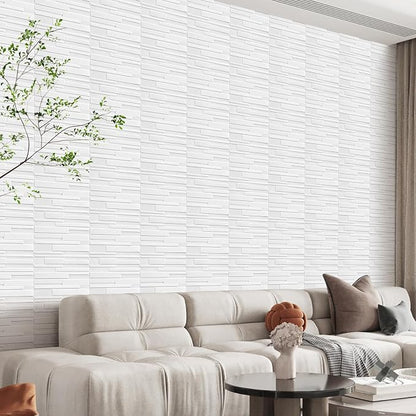 Heikki 30 Pack 3D Wall Panel for Interior Wall Décor, PVC Flower Textured Wall - Image 6