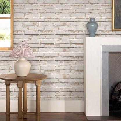 Commomy 3D Peel and Stick Brick, Ultralight Thin PVC Faux Brick Wall Panels - Image 6