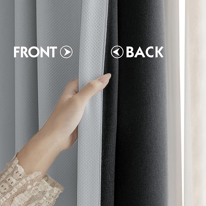 FMFUNCTEX 100% Blackout Curtains - Image 6