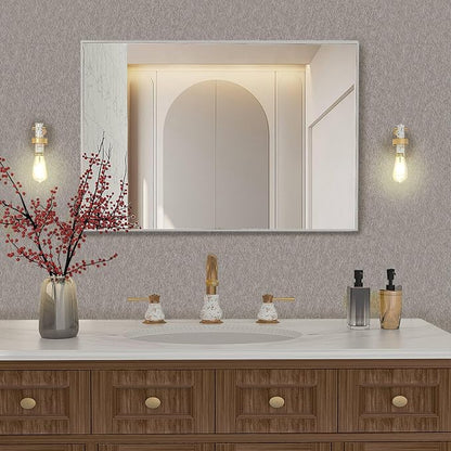 Abyssaly Taupe Peel and Stick Self Adhesive Wallpaper - Image 7