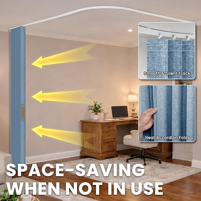 100% Blackout Drapes for Sliding Glass Door - Image 3
