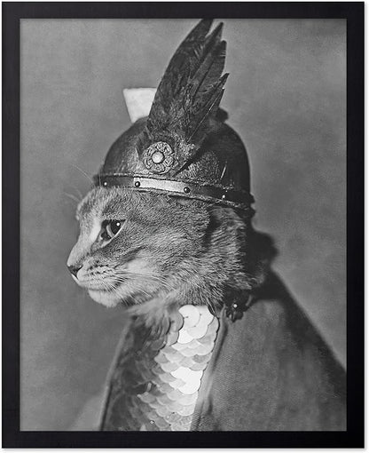 Poster Master Vintage Armored Cat by PosterMaster