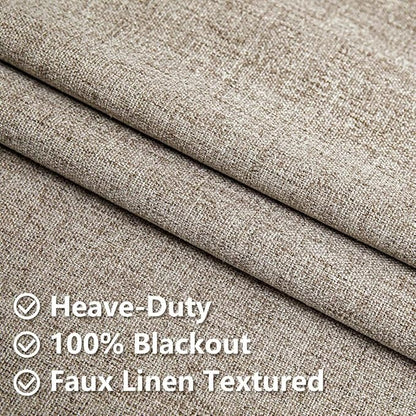 IGEMAEVE 100% Blackout Curtains - Image 2