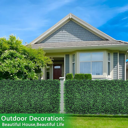 Yangrass Boxwood Roll Panels, UV-Anti Faux Boxwood Roll Grass Wall Panels - Image 7