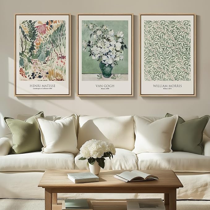 Large Framed William Morris Wall Art by Cuspin