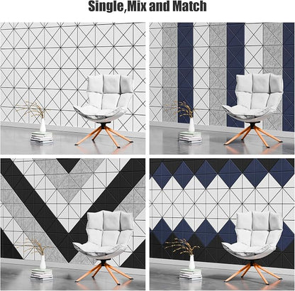 Sonicism 20 Pack X-Lined Acoustic Panels - Image 2
