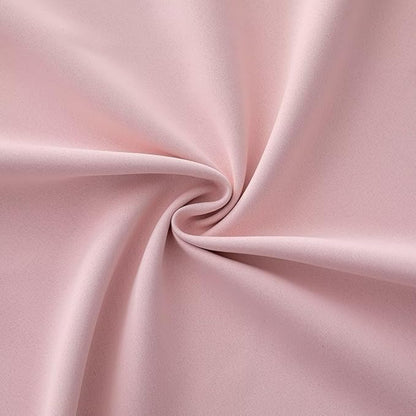 IGEMAEVE Blush Pink Curtains 108 Inch Length 2 Panels Set, Light Filtering - Image 6