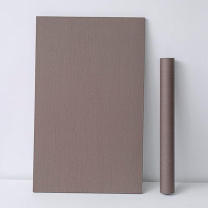 Haimin Fabric Wallpaper Textured Contact Paper Peel and Stick Faux Linen Wall - Image 9