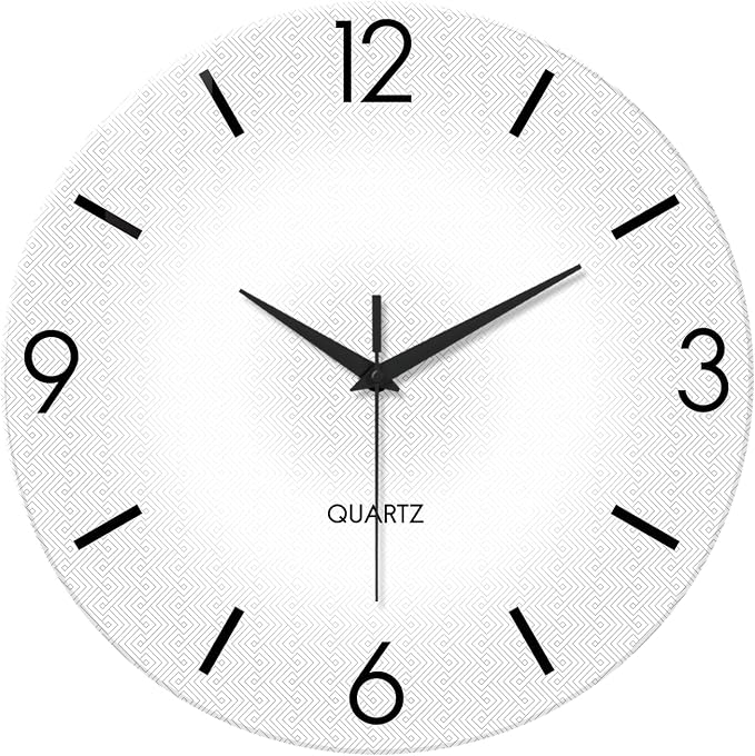 XFM Modern Simple Wall Clock 20 Inch Silent Wall Clocks Battery Operated Large by XFMWallClock