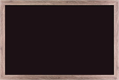 U Brands Magnetic Chalkboard, Rustic Wood Frame, Premium Matte Surface by UBrands