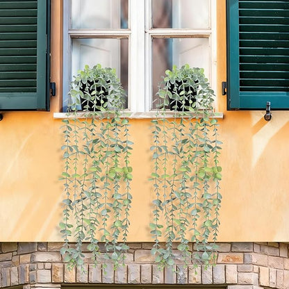 Waipfaru 2Pcs Fake Hanging Plants - Image 9