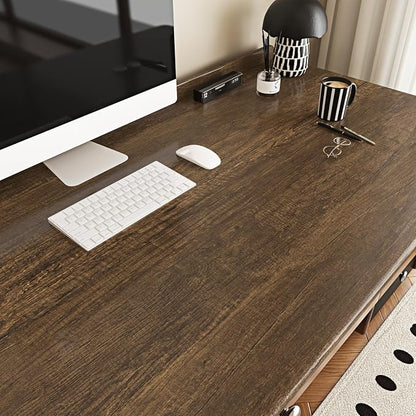 WESTICK 24"x394" Large Brown Wood Contact Paper Kitchen Countertop Peel and - Image 2