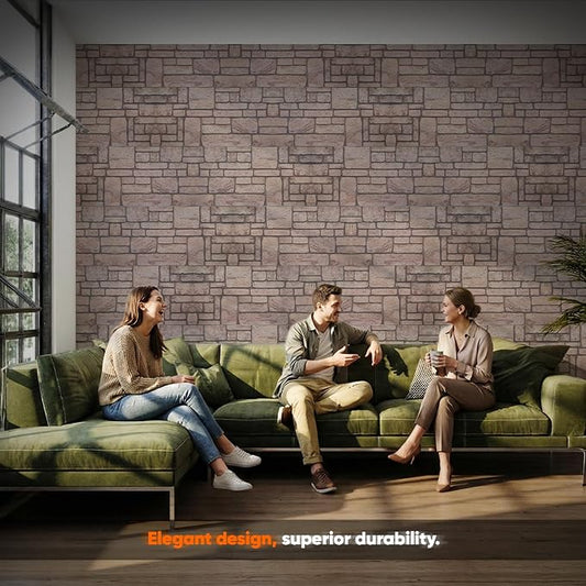 IZODEKOR 3D Brick Effect Wall Panels - Image 2