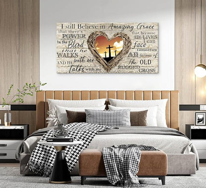 Cao Gen Decor Art A63550 Amazing Grace Wall Art Decor Canvas Print Picture - Image 5