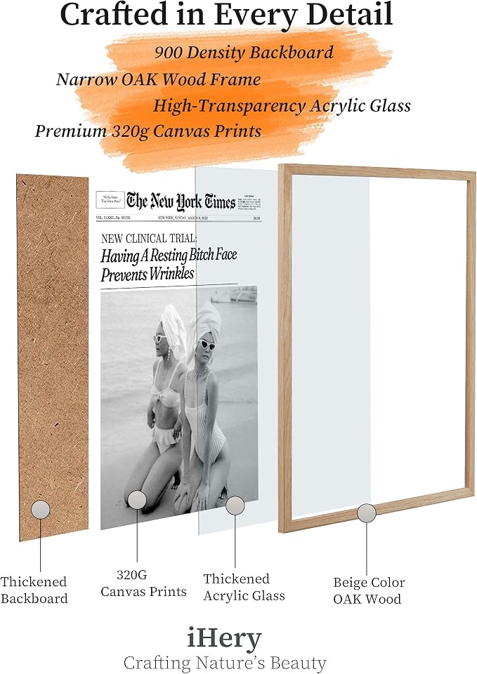 iHery Funny Having A Prevents Wrinkles Framed Trendy Hot Girls NewsPaper Wall - Image 4