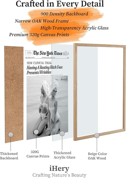 iHery Funny Having A Prevents Wrinkles Framed Trendy Hot Girls NewsPaper Wall - Image 4