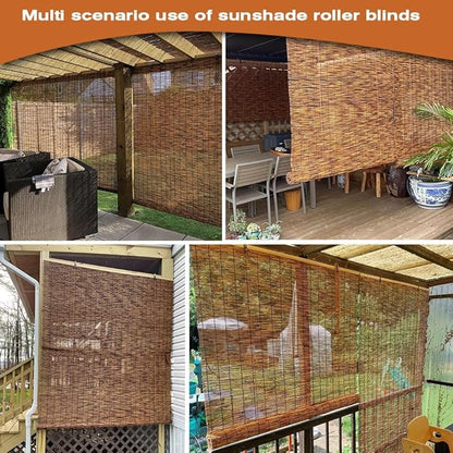 Patio Shades from Bamboo Outdoor Roll up Shades - Image 3