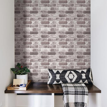 3D Brick Wall Panels, Faux Brick Peel and Stick Wall Panels, Small Size Thin - Image 8