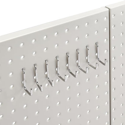 Amazon Basics Rectangular Metal Pegboard Wall Organizer, Tool Storage - Image 6