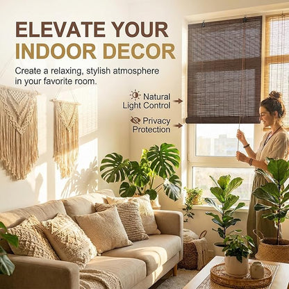 Bamboo Blinds for Interior Windows, Custom Bamboo Shades for Indoor Windows - Image 3